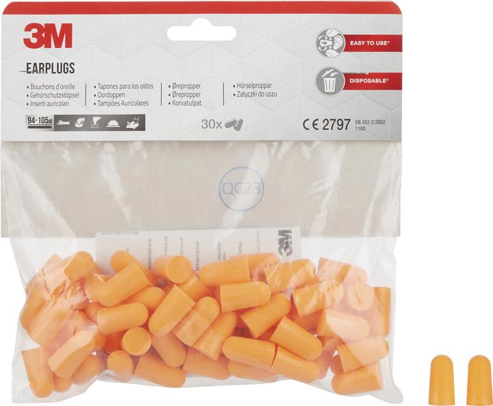 Actual product image 3M Hearing protection plugs 1100C30 (30 x)