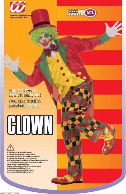 Produktbild Widmann Clownkostüm Humor (XL)