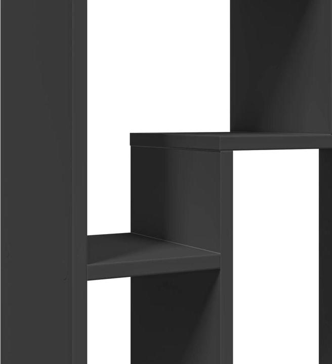 Produktbild VidaXL Bücherregal Raumteiler Standregal Aktenregal Büroregal Wandregal Schwarz (63 x 20 x 90 cm)