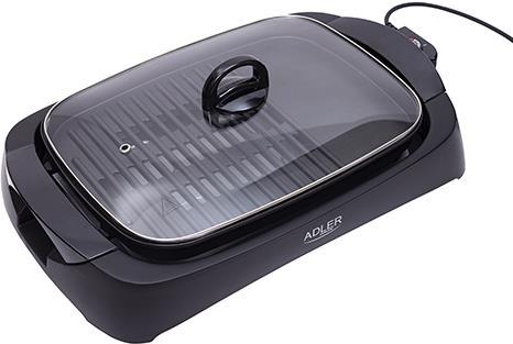 Actual product image Adler AD 6610 outdoor barbecue/grill Tabletop Electric Black (EU plug)