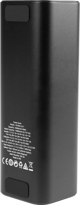 Actual product image Onit Powerbank Pro Block 25000 mAh PD (25000 mAh, 140 W, 90 Wh)