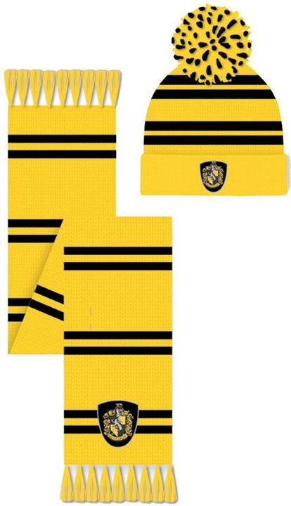 Actual product image NoName HARRY POTTER - Hufflepuff - Bonnet - Echarpe - Ensemble