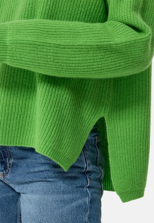 Produktbild Cash-Mere Wolle Kaschmir Oversize Style Rollkragen Pullover (M)