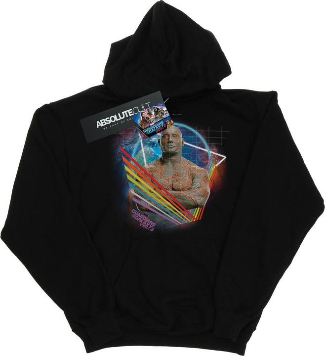 Actual product image Mens Guardians Of The Galaxy Neon Drax Hoodie (3XL)