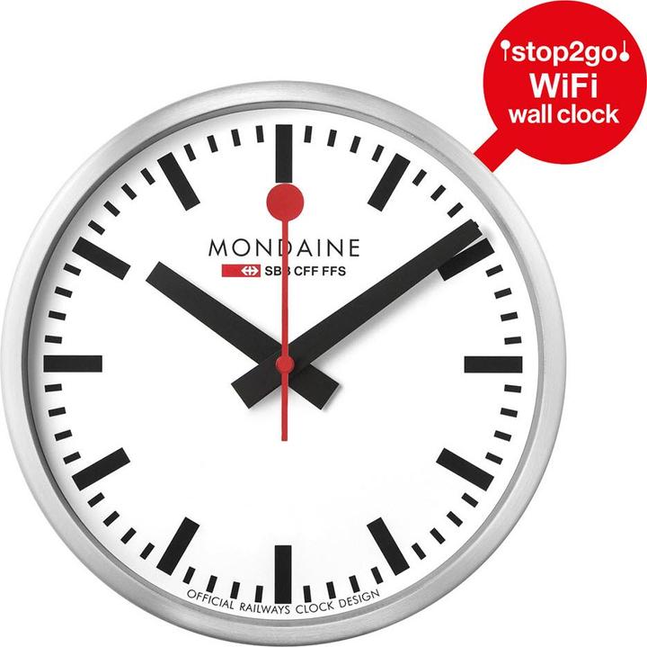 Produktbild Mondaine Clock Wifi (25 cm)