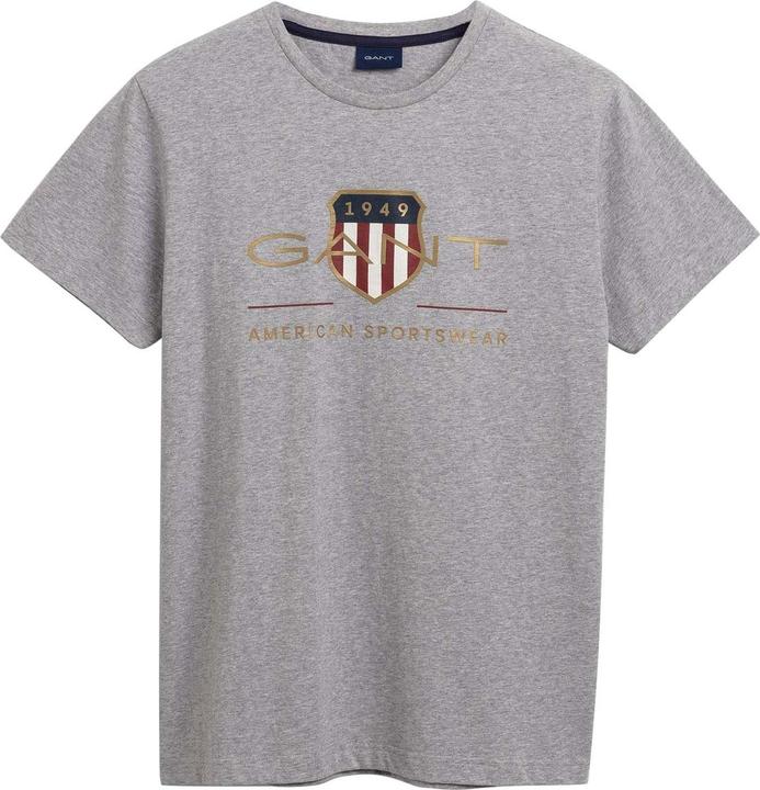 Actual product image GANT T-shirt casual comfortable fit D2. ARCHIVE SHIELD (XS)