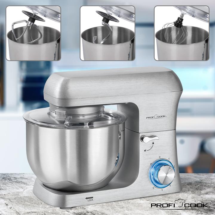Actual product image Proficook PC-KM 1188 Kneading machine aluminium (1500 W)