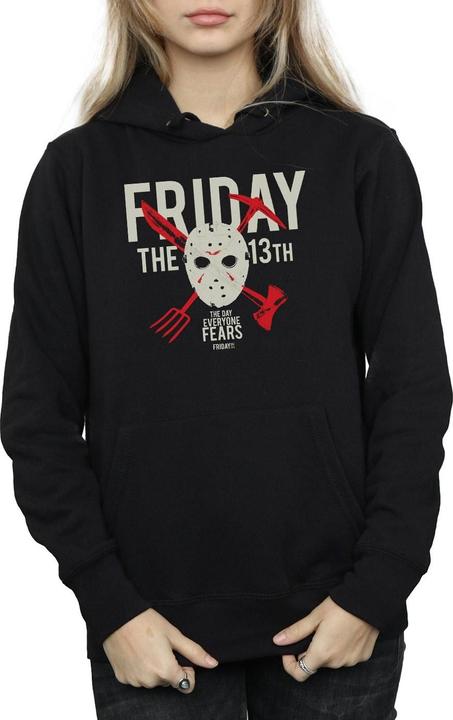 Actual product image Absolute Cult Womens/Ladies Day Of Fear Hoodie (L)