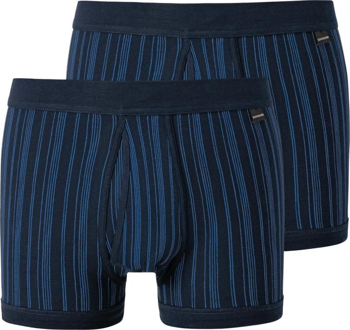 Schiesser 2er Pack Original Classics Feinripp Unterhose kurz