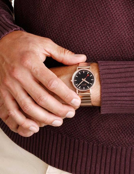Immagine prodotto Mondaine Classic - Modern (Orologio da polso analogico, 36 mm)