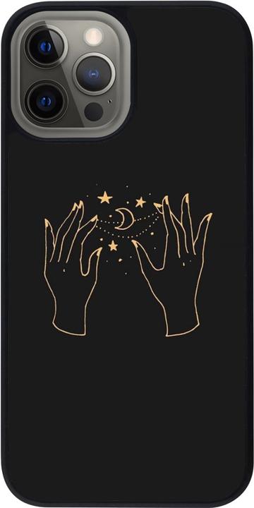 Immagine prodotto PhoneLook Coque Silicone rigide noir Grigio mani magiche (Apple iPhone 12 Pro Max)