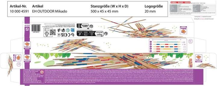 Immagine prodotto Eichhorn Mikado XL all'aperto (Tedesco, Francese, Italiano, Inglese)