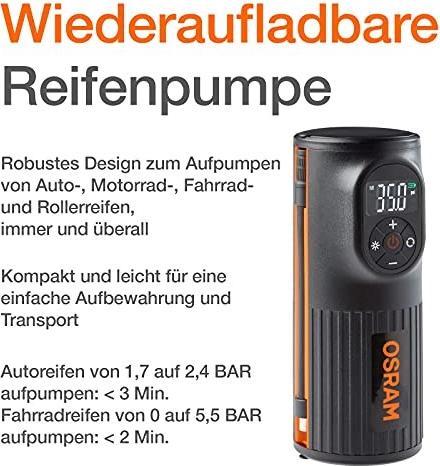 Image du produit Osram Gonflement des pneus 2000 (8.30 bar, 0 l)