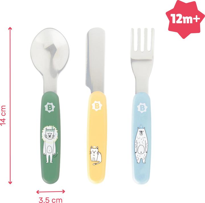 Immagine prodotto Badabulle Set di posate per bambini 3 pezzi