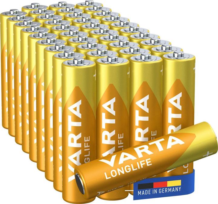 Actual product image Varta Longlife (40 pcs., AAA, 2.40 mAh)