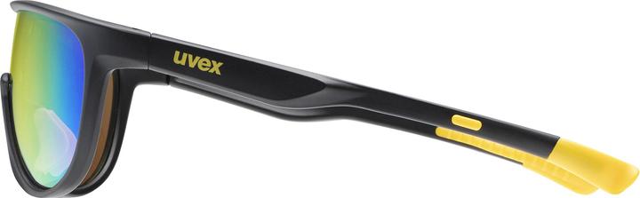 Actual product image Uvex Sports Sportstyle 515 (Matt black, Mirror Yellow)
