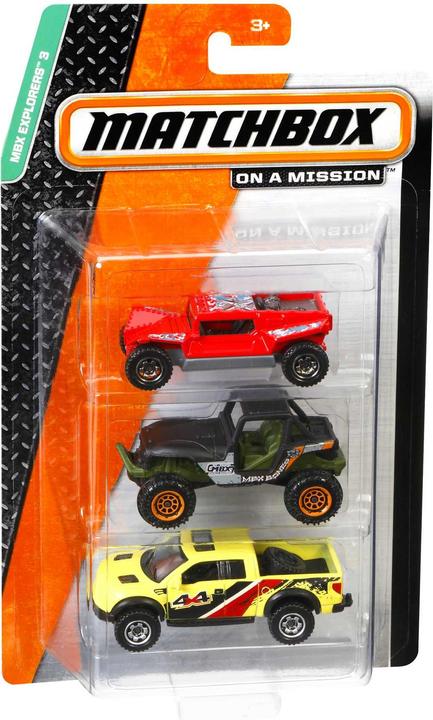 Produktbild Mattel Die-Cast 3-Pack Assortment