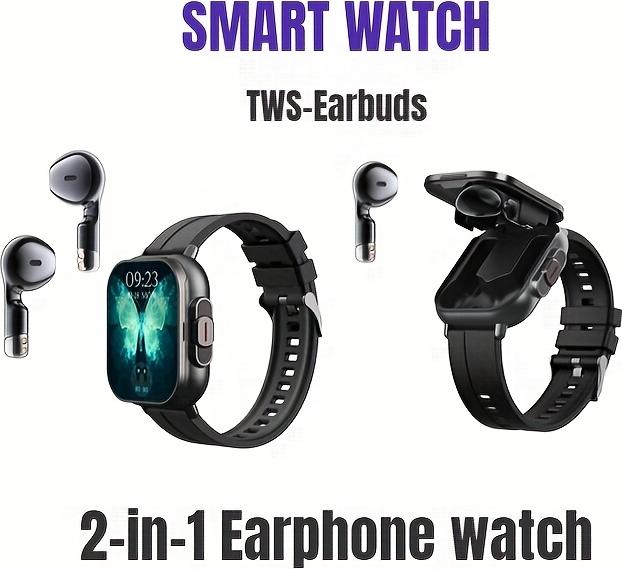 Produktbild PhoneLook GeiLiVity TWS Ohrhörer Smartwatch Sport Tracker Musikspiel Nachrichtenanzeige USB Aufladung (42 mm)
