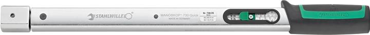 Produktbild Stahlwille Drehmomentschlüssel MANOSKOP® | 730/20 Quick (1/2", 40 Nm, 200 Nm)