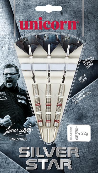 Image du produit Unicorn Fléchettes en acier Silver Star Michael Smith (26 g)
