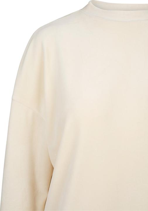 Actual product image Urban Classics Ladies Oversized Velvet Crew (S)