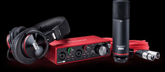Image du produit Focusrite Scarlett 2i2 Studio Pack 3rd Gen (USB)