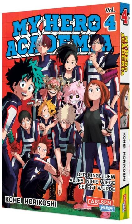 Actual product image My Hero Academia, Band 4 (German, Kohei Horikoshi, 2017)