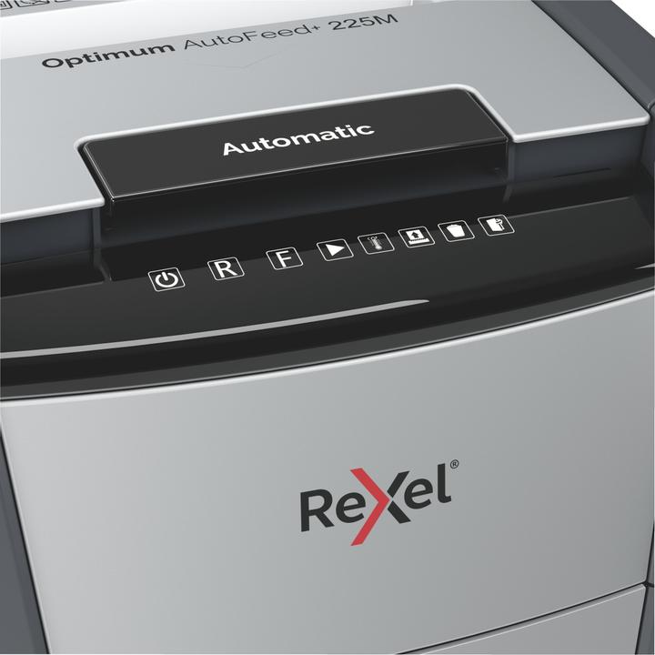 Image du produit Rexel Destructeur de documents Optimum AutoFeed+ 225M Micro cut 2 x 15 mm 60 l Nombre de feuilles (max.) (Micro-coupe)