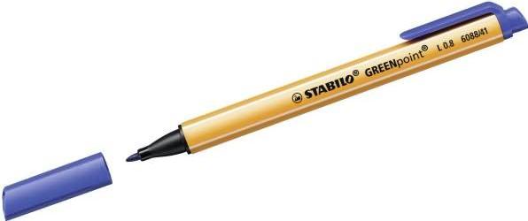 Produktbild STABILO GREENpoint umweltfreundlicher Filzschreiber (Blau, 1 x)