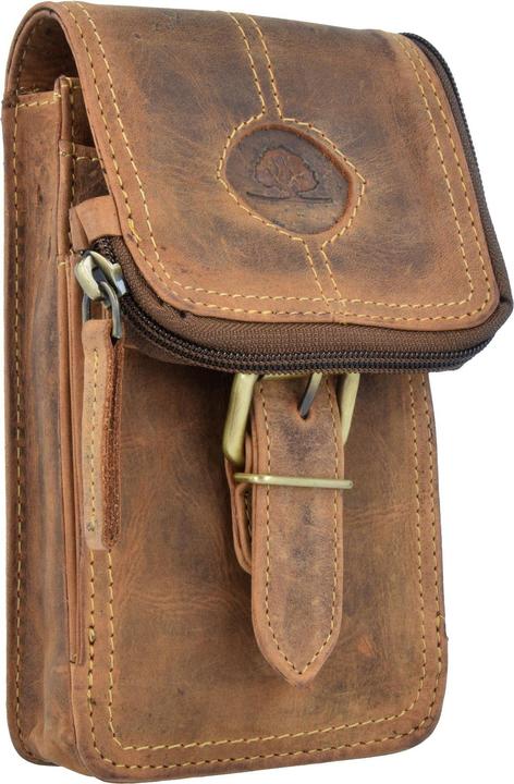 Produktbild Greenburry Vintage Gürteltasche Leder 10 cm