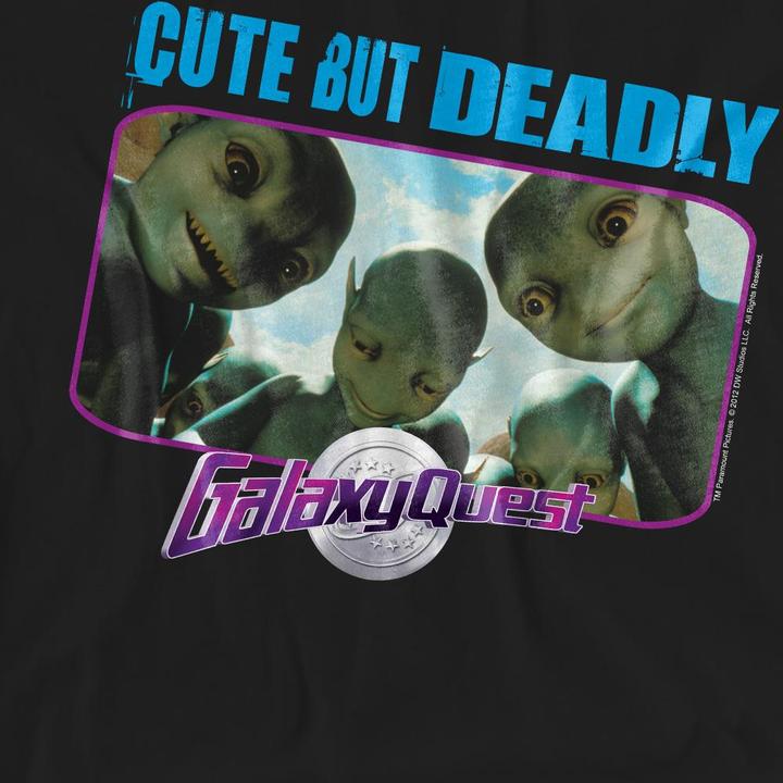 Actual product image Galaxy Quest Unisex Adult Cute But Deadly T-Shirt (XL)