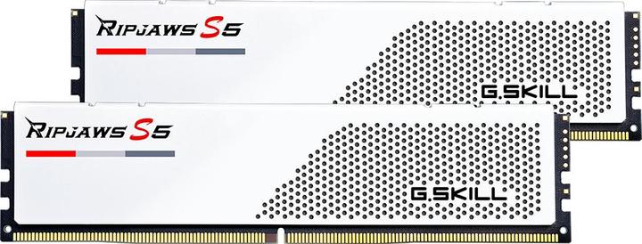 Image du produit G.Skill DDR5 48GB PC 6000 CL30 KIT (2x24GB) 48-RS5W (2 x 24 Go, 6000 MHz, RAM DDR5, DIMM)