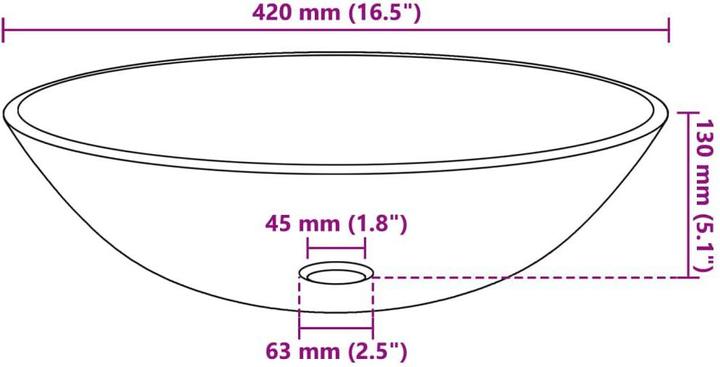 Immagine prodotto VidaXL Agosto (420 mm, 420 mm)