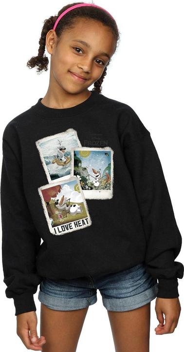 Immagine prodotto Disney Frozen Olaf Polaroid Felpa Ragazze (140, 146)