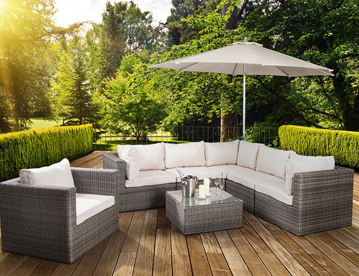 Produktbild Siena Garden Schirm Pro nature Polyester (3 m)