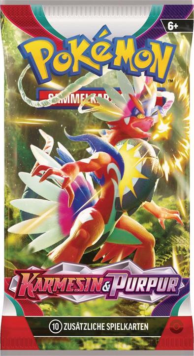Immagine prodotto Pokémon Karmesin & Purpur (Tedesco, Pacchetto Booster)