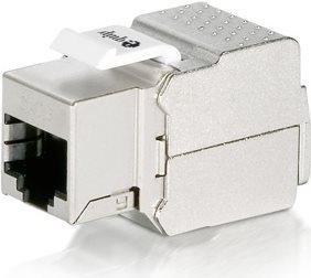 Produktbild equip 8 x Keystone Jack Cat.6 voll geschirmt werkzeugfreier Anschluss (Keystone Modul)