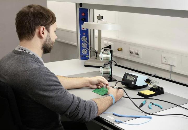 Produktbild Weller Erem Erdungskabel für ESD-Tester Blau
