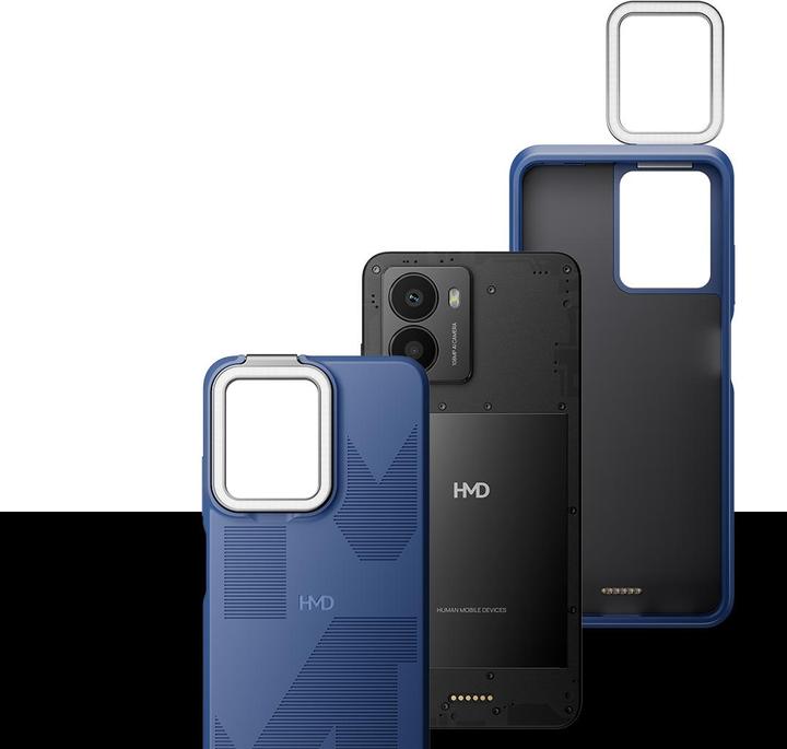 Produktbild HMD Fusion (128 GB, Black, 6.56", Hybrid Dual SIM, 108 Mpx, 5G)