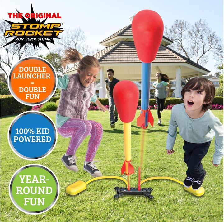 Stomp Rocket Duell