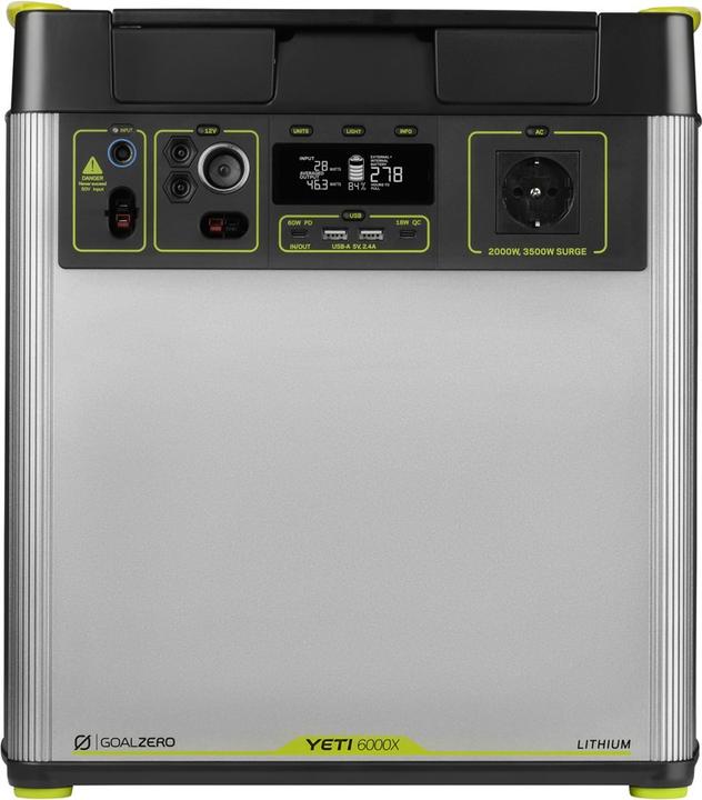 Immagine prodotto Goal Zero Yeti 6000X (6071 Wh, 48.10 kg)
