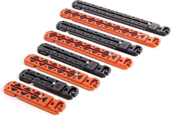 Actual product image 3 Legged Thing QR Ultra 200mm x 38mm Arca Compatible Long Plate Darkness/Matte Black