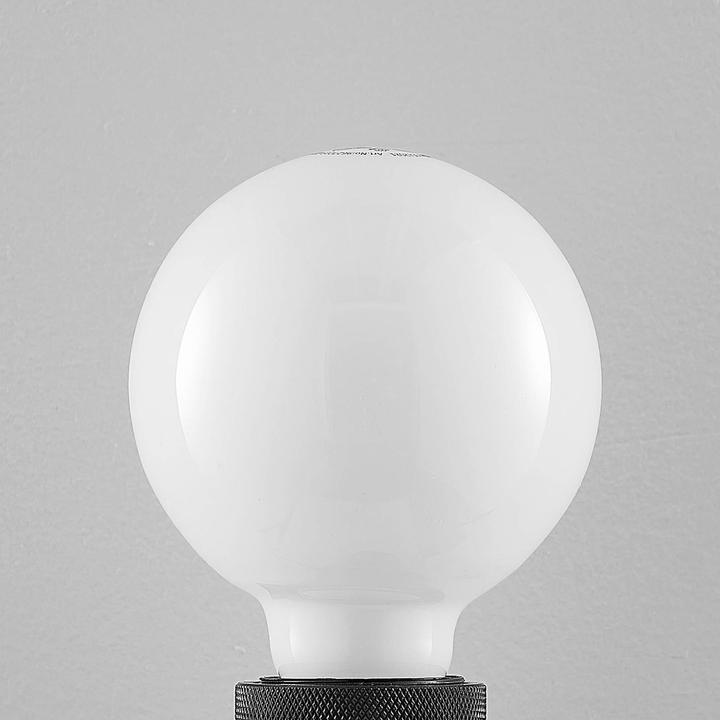 Actual product image Arcchio LED lamp E27 8W 2,700K G95 Globe, dimmable, opal (E27, 8 W, 980 lm, 1 x, E)