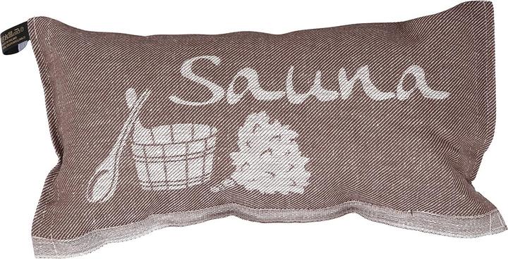 Immagine prodotto Jokipiin Pellava Cuscino per sauna marrone/bianco