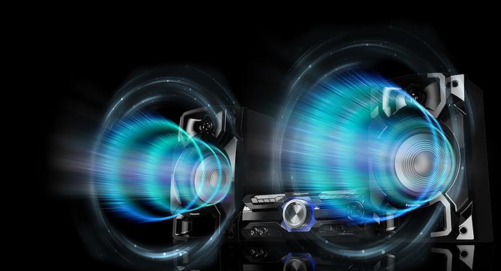Actual product image Panasonic Miniwieża SC-AKX520E-K (Bluetooth, CD player, 1x 650 W)