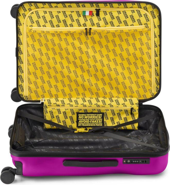 Immagine prodotto Crash baggage ICON - Trolley medio, fucsia (65 l, M (50 - 90l))