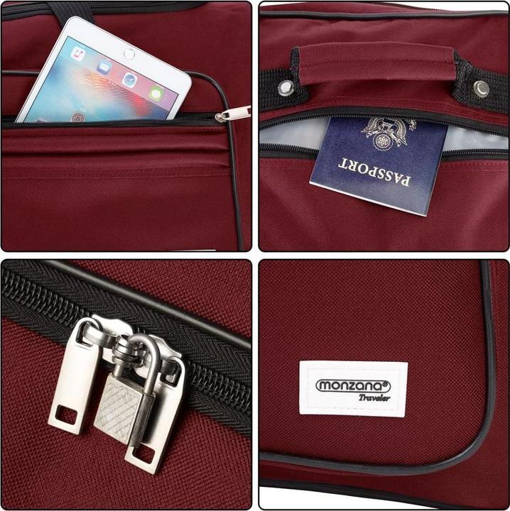 Actual product image Monzana Sac de voyage (85 l, L (90 - 115l))