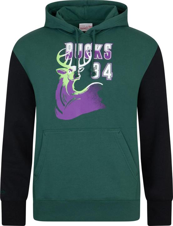 Produktbild Mitchell & Ness M&N Fleece NBA Hoody - Milwaukee Bucks Ray Allen - L (L)