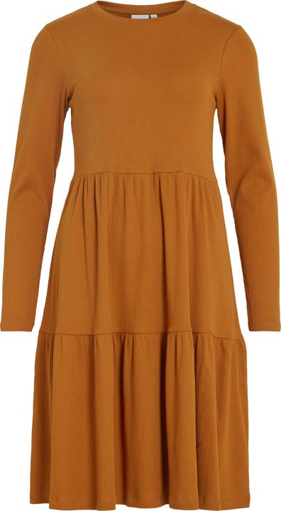 Vila Langarm Kleid in Knielänge