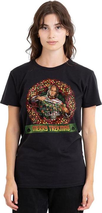 Produktbild Merry Trekmas TShirt weihnachtliches Design (M)